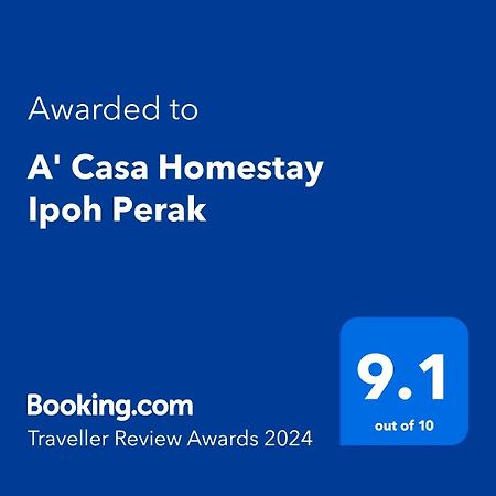 A' Casa Homestay Ipoh Perak Bagian luar foto